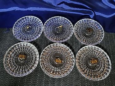 Kuhinjski setovi: Podmetaci novi za case kristal Zajecar iz 70ih. Novi podmetaci — 5