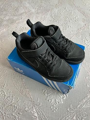 Детская обувь: Uşaq krossovkası – Nike (qara) Original - Model: aşağı profilli uşaq — 2