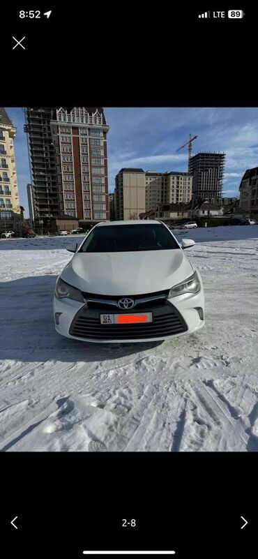 camry 55 бишкек: Toyota Camry: 2017 г., 2.5 л, Гибрид, Седан