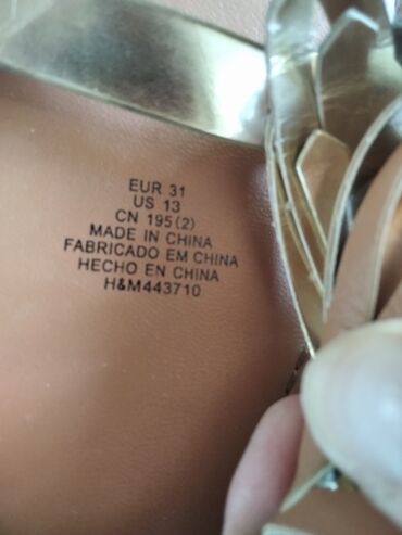 Sandale: Sandale, H&M, Veličina - 31 — 12