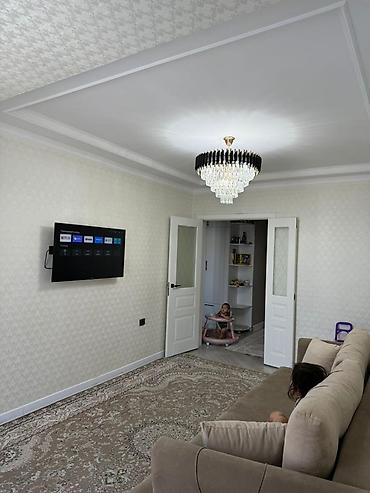 56: 2 комнаты, 56 м², Тунгуч мкр Элитка, 10 этаж, Евроремонт — 3