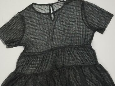 czarne ażurowe bluzki: Блуза жіноча, Primark, M, стан - Дуже гарний