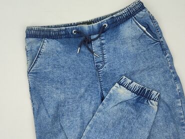 dżinsy z dziurami z wysokim stanem: House of Denim, Jeansy damskie, rozmiar M
