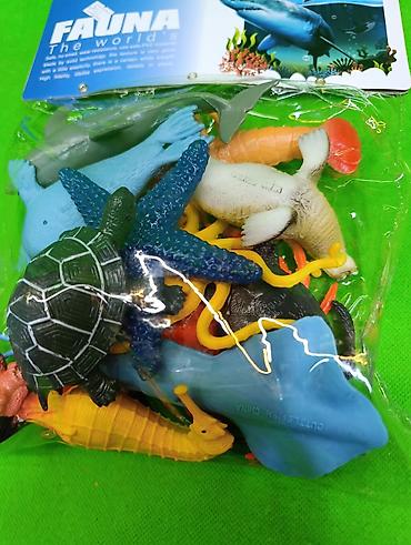 дельфи: Животные морские игрушки в комплекте🦈 Комплектация товара: черепаха — 4