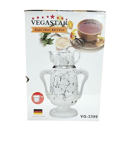 tefal cay: Elektrikli Samovar Vegastar 3399 - 2300W - 4L - Ağ/Qara - 74.99AZN — 4
