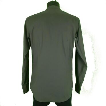 Košulje: Košulja Na duge rukave, XL (EU 54), bоја - Maslinasto zelena, Pamuk — 9