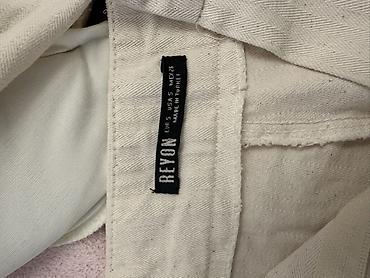 şalvar modelleri 2021: Rəng: krem/ivori Brend: REYON (Made in Turkey) Ölçü: S (EUR S / USA S — 3