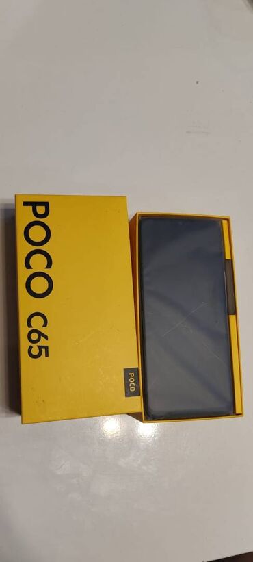Poco: Poco C65, 128 GB, rəng - Göy, Barmaq izi, Face ID