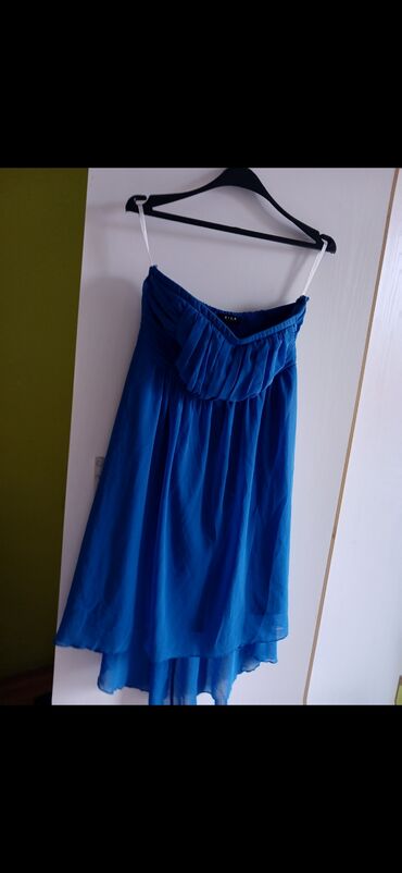 haljine za svadbu: L (EU 40), color - Blue, Other style, Without sleeves