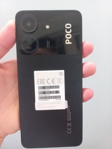 продажа телефонов: Poco C65, Новый, 128 ГБ, цвет - Черный, 2 SIM