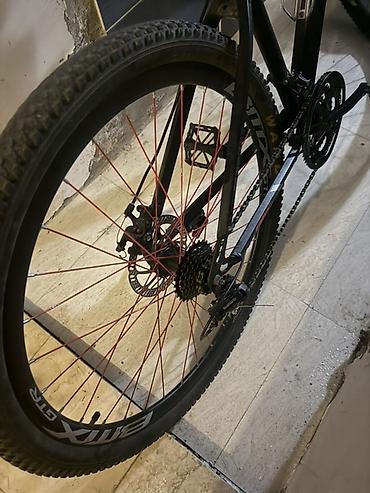 Dağ velosipedləri: BMX GTR dağ velosipedi - Rəng: Qara/qırmızı kombinasiya - Çərçivə — 14