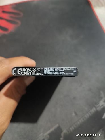 проекти: Внешний твердотельный накопитель Samsung Portable SSD T7 — 2 ТБ — 3
