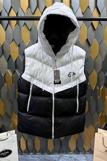 Prsluci: Muški prsluci sa kapuljačom – različiti modeli - Tip: zimski, punjen — 4