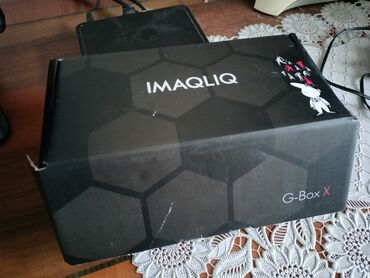 приставка: ТВ приставка IMAQLIQ G-BOX от Акнет.
В хорошем состоянии.
1500с