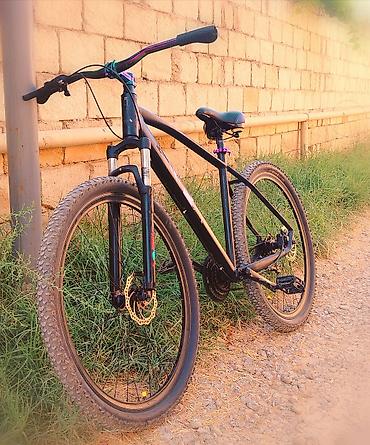 velosiped 16: MTB tipli velosiped - Rəng: mat qara, dekorativ stikerlərlə - — 3