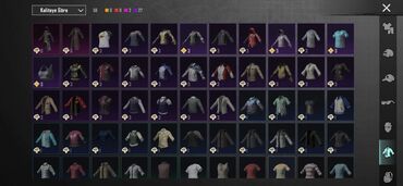 Oyun diskləri: Bu video oyunu PUBG Mobile oyununda istifadə olunan müxtəlif geyim — 7