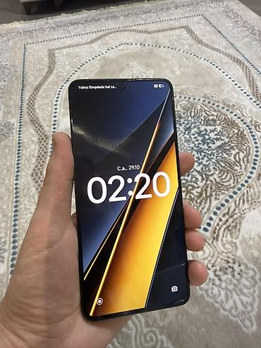 nokia magic max 5g: Poco X6 Pro 5G, 512 GB, rəng - Qara, Barmaq izi, Face ID — 6
