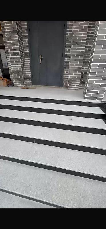 Лестницы из гранита, мрамора: Обожженный граниты на лестницы и глянцевые💯 ангола блек гранит Самый — 13
