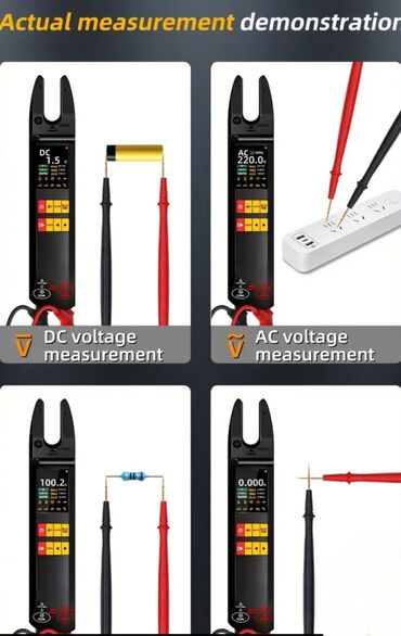 Multimetri: Pametna klešta-multimetar sa dvostrukim prikazom na jednom ekranu - — 3
