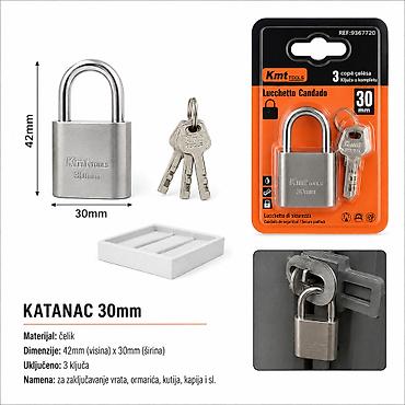KMT Brava 9367720 Katanac 30 mm za svakodnevnu upotrebu u montaži