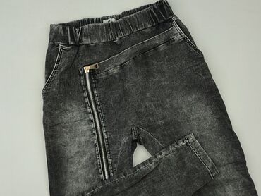 jeansy damskie w gumkę: Jeans for women, S (EU 36)