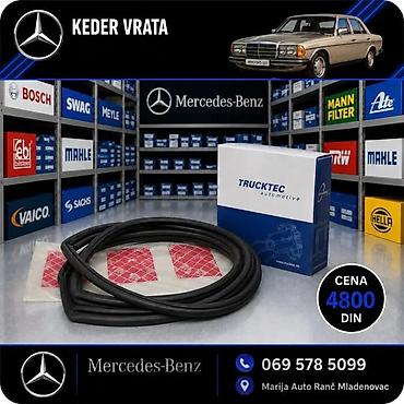 MERCEDES 123 KEDER VRATA | Keder vrata mercedes 123 je nemackog