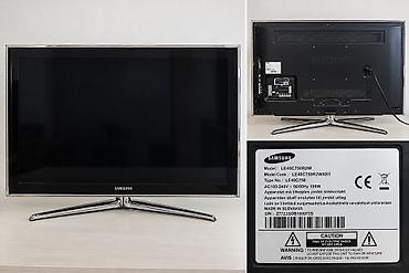 televizor kanallari: Model: Samsung LE40C750R2W Ekran: 40 düym (102 sm) Vəziyyət: İşləkdir — 1