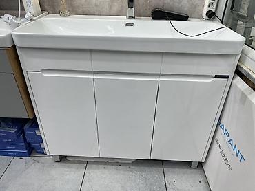 standing mirror: Тумба с умывальником для ванной комнаты комплект 29500 - Размер — 9