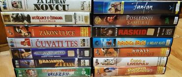 Kasete, CD i DVD: VHS kasete 300din komad na lalafo.rs — 4 Kasete, CD i DVD: VHS kasete 300din komad — 4