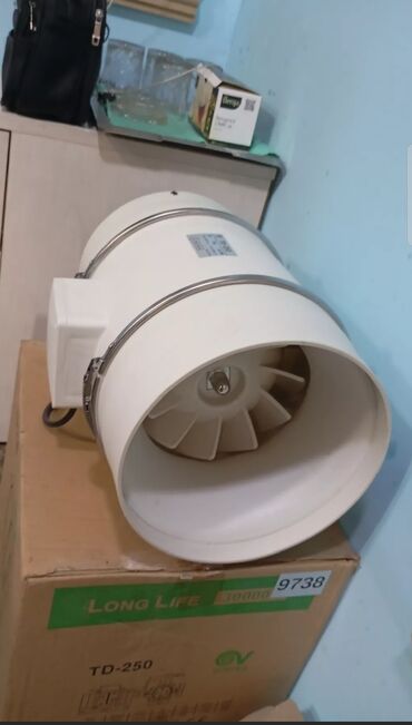 Havalandırma sistemləri: Ulitka(ilbiz) ve fan matorlar mekanlarınıza uyqun her ölçü ve kub — 4