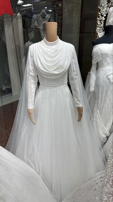 Вечерние платья: Вечернее платье, Русалка, Длинная модель, Без рукавов, Шлейф, M — 15