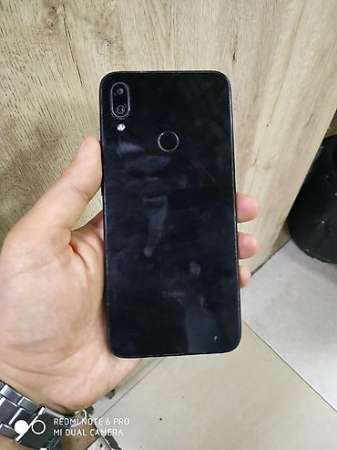 mabil telefon: Redmi Note 7, 64 GB, rəng - Qara, Barmaq izi — 7