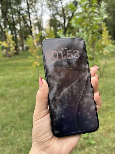 Мобильные телефоны и аксессуары: IPhone 15 Pro Max, Б/у, 512 ГБ, Blue Titanium, 81 % — 5