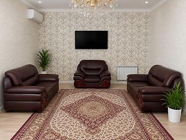 кожаный диваны: Комплект мягкой мебели, Новый — 1