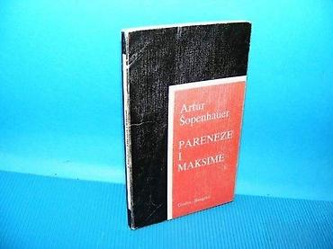 keyboard: Pareneze i maksime, Artur Šopenhauer Grafos Beograd Strana 87, stanje — 1