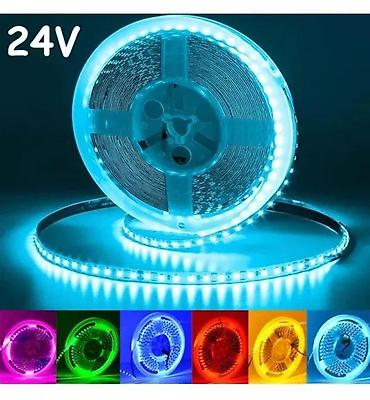 Rasveta: Led trake 24V,12V AmberIce blu, pink,plava, crvena,zelena. Cena po — 2