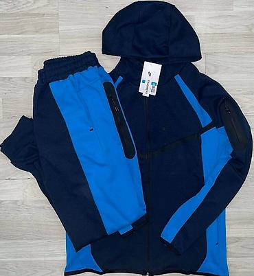 Trenerke: Muški komplet trenerke – dukserica na rajsferšlus i donji deo - Boja — 14