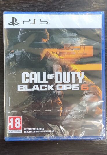 PS4 (Sony Playstation 4): Playstation 5 üçün call of duty black ops 6 oyun diski, tam yeni