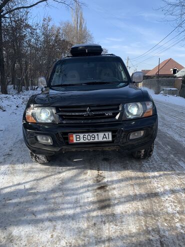 перекачка аморт: Mitsubishi Pajero: 2001 г., 3.5 л, Типтроник, Газ, Жол тандабас