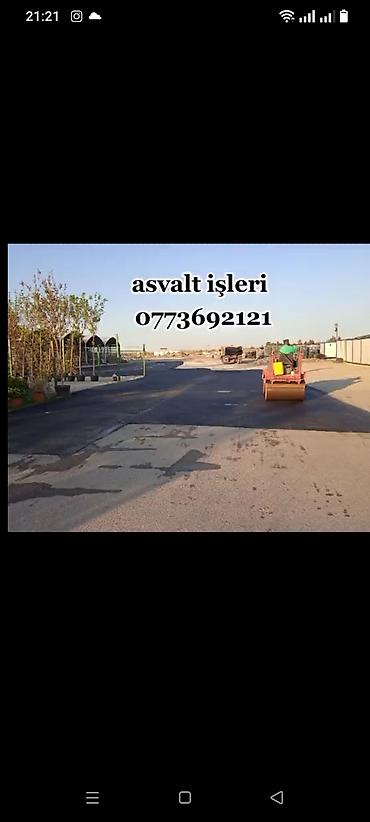 Döşəmə işləri: Asfalt işləri – peşəkar icra - Həyət, yol, dayanacaq, giriş-çıxış və — 10