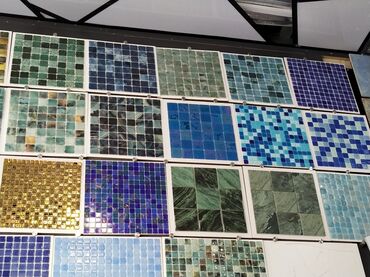 metbex ucun kafel metlax: Şüşə mozaika plitələr kolleksiyası - Material: yüksək keyfiyyətli