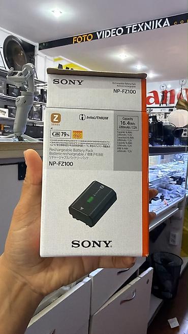 osmo kamera: Sony NP-FZ100 şarj olunan batareya paketi - Seriya: Z Series — 1