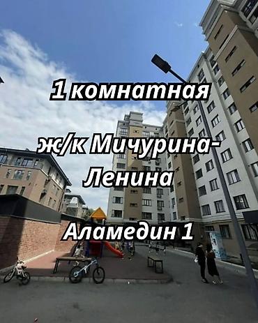 Продажа квартир: 1 комната, 48 м², Аламедин-1 мкр Элитка, 7 этаж, Евроремонт — 1