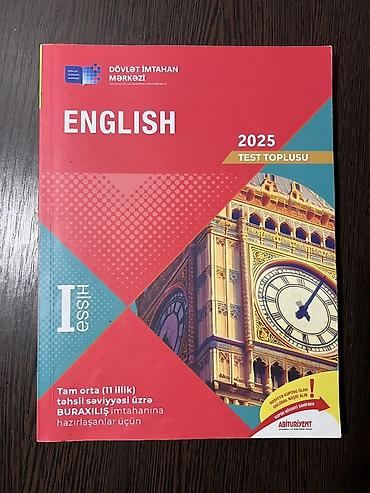 Testlər: “İngilis dili- 2025 Test Toplusu” – Dövlət İmtahan Mərkəzi (DİM) — 1