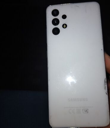 оперативная память скупка: Samsung Galaxy A32, Колдонулган, 64 ГБ, түсү - Ак
