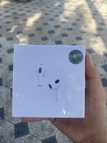 наушники безпроводной: AirPods 3 поколения Premium lux копия 1в1 Шумодавление
