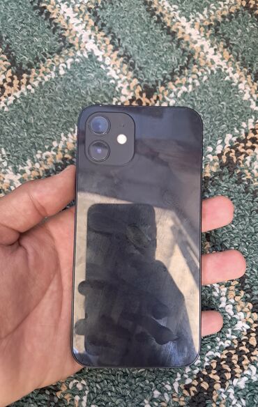 айфоны цена в бишкеке: IPhone 12, Колдонулган, 128 ГБ, Коргоочу айнек, Каптама, 83 %