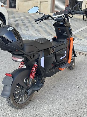 elektrikli chopper: 60v30ah batereya tutumu Tam şarjla 70-80km məsafə (çəkiyə və küləyə — 4