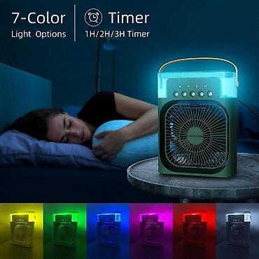 ventilator satisi: Portativ mini hava soyuducu və nəmləndirici sərinkeş 🟢 Rəsmi iş yeri — 1