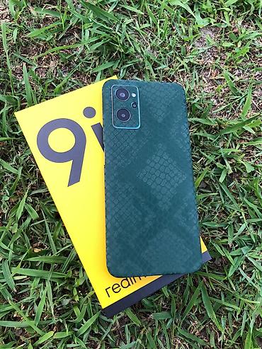 телефон fly selfie 1: Realme 9i, цвет - Зеленый — 9